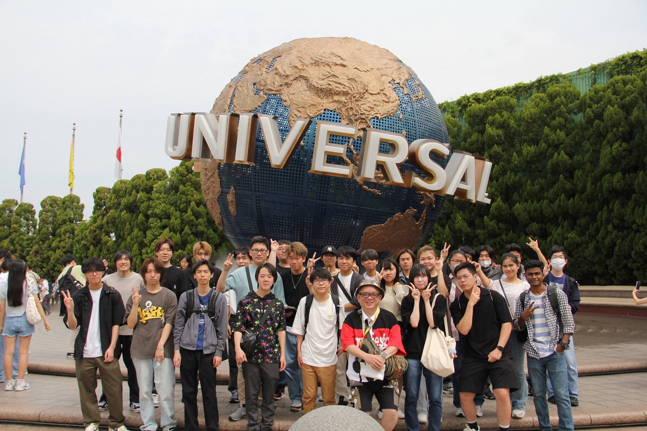 学校行事】初夏の学校行事「OIC・USJツアー」を実施しました